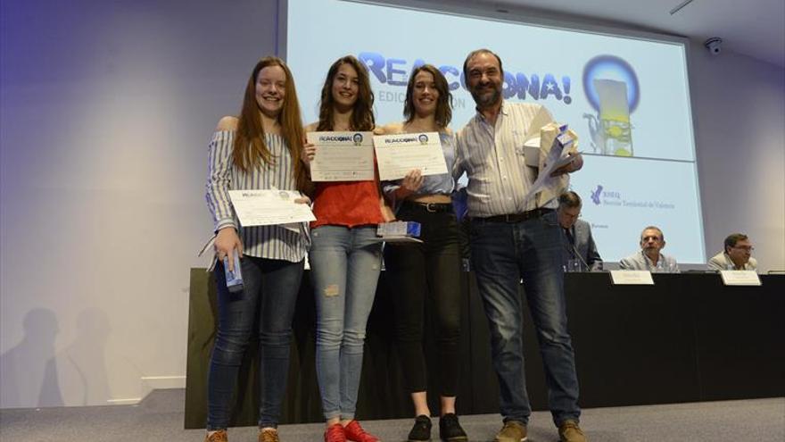 Premio de química para el IES Vega del Turia