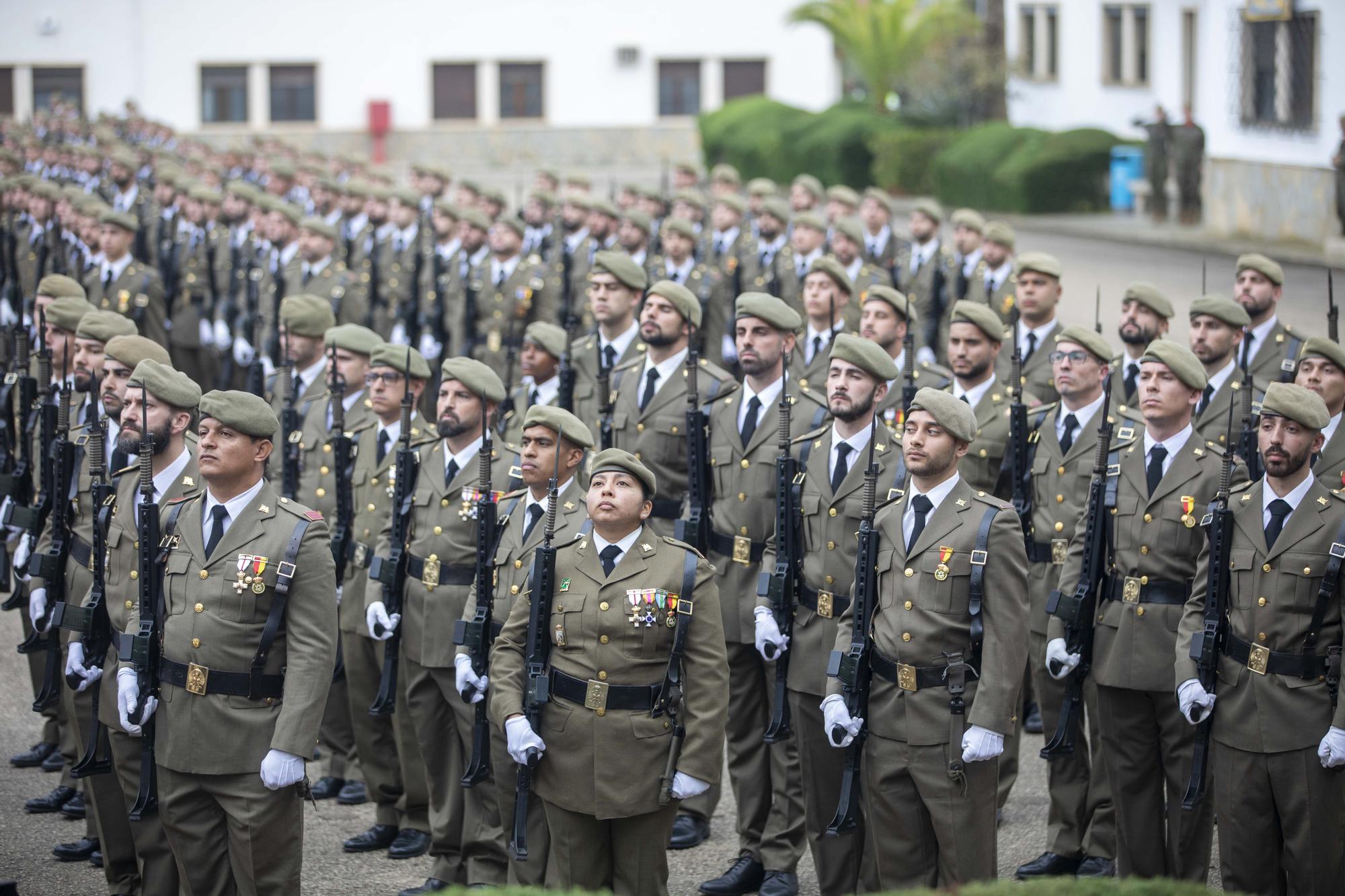 La Infantería rinde homenaje a su patrona