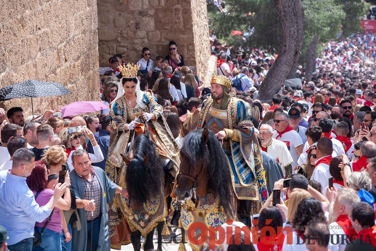 Moros y Cristianos en la mañana del día dos en Caravaca