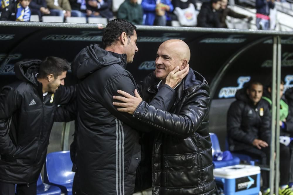 El partido entre el Real Oviedo y el Lugo, en imágenes