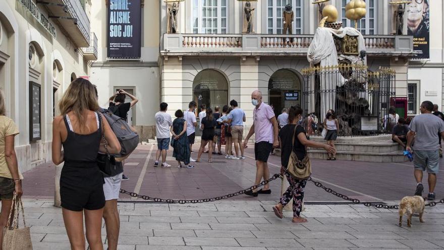 La despesa dels turistes internacionals a Catalunya cau un 91,8% anual al setembre