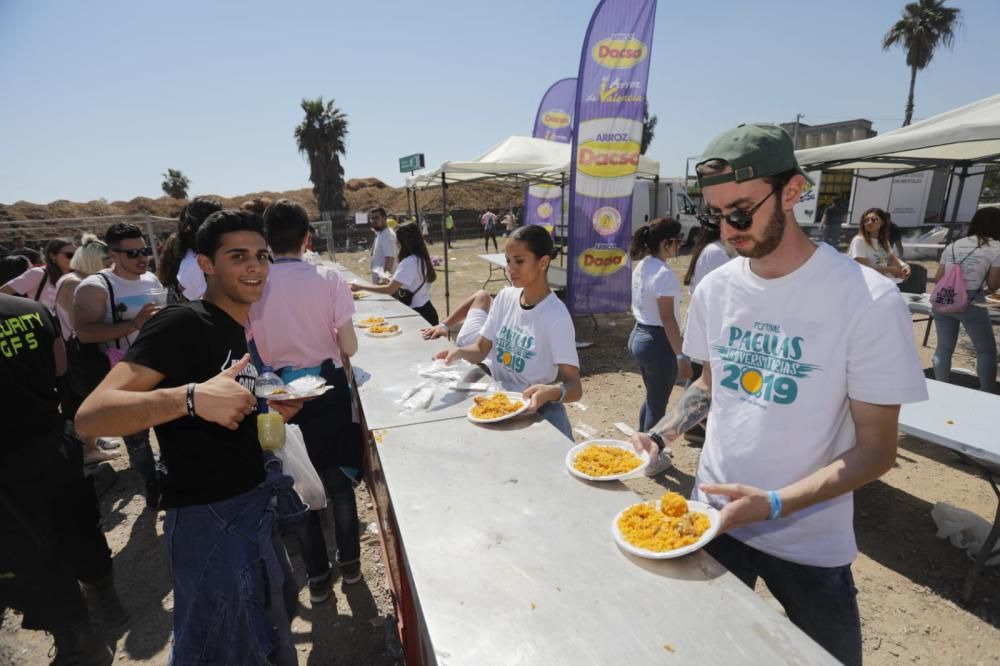 Paellas universitarias 2019 en València