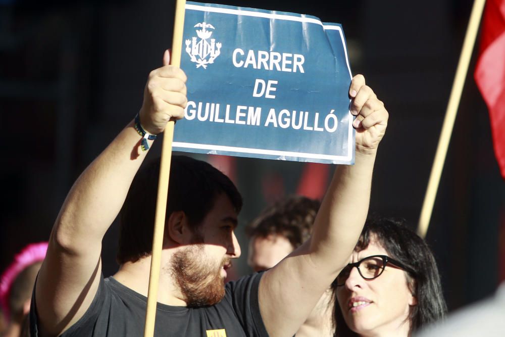 Manifestación antifascista en Valencia