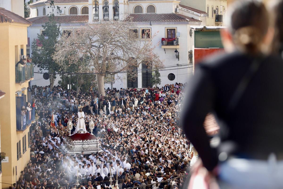 El Lunes Santo, Málaga volvió a reencontrarse con el Cautivo