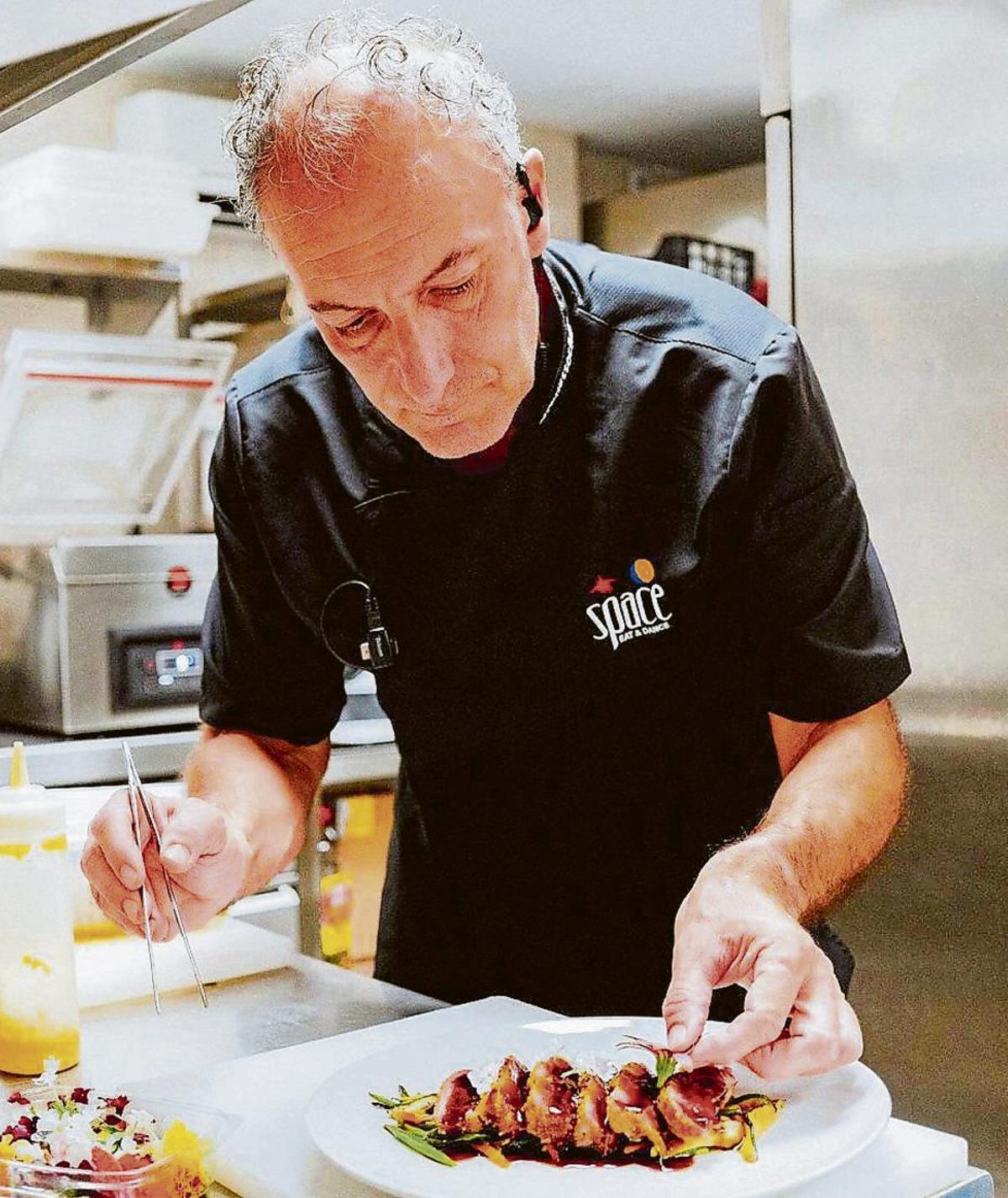 Chef Bruno Hernández’s cuisine succeeds with products from Ibiza.