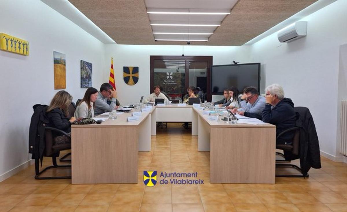 Imatge d'arxiu d'un ple a Vilablareix.