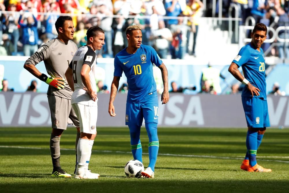 Mundial de Rusia: Brasil-Costa Rica