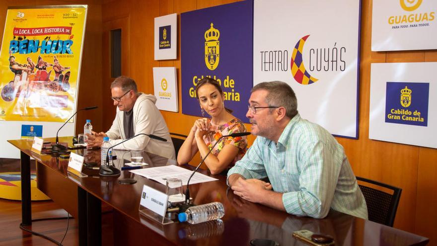 &#039;La loca, loca historia de Ben-Hur&#039; inaugura la 20ª temporada del Teatro Cuyás