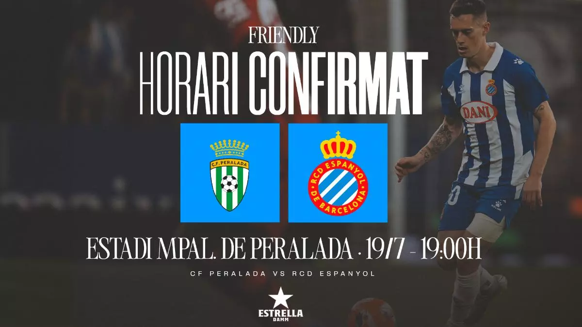 El Peralada, primer rival del Espanyol 25/26