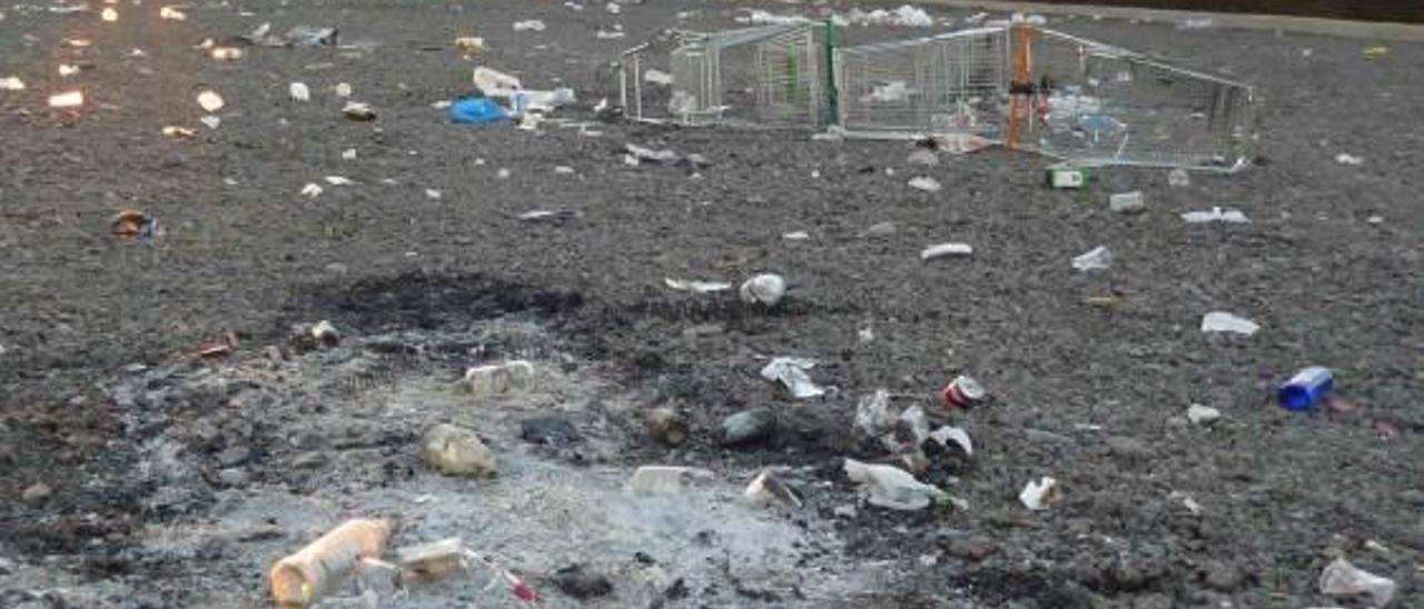 Sant Antoni generó más de 11 toneladas de basura sólo en Sagunt