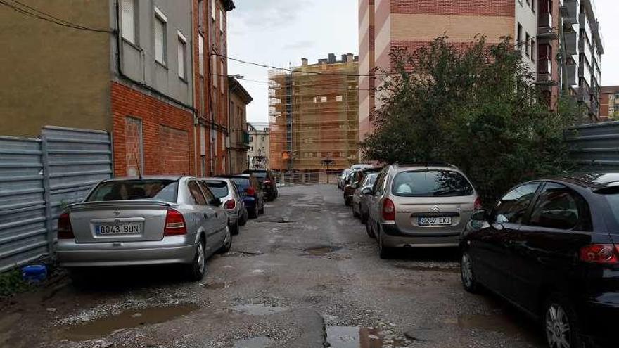 Estado de la calle Acisclo Muñiz Vigo.