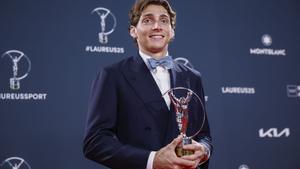Duplantis, premio Laureus al mejor deportista del año