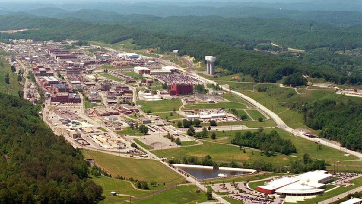 La base de seguridad nacional Y-12 en Tennessee, Estados Unidos, dónde se construyeron las réplicas.