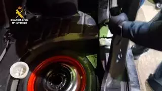 Detenido en Melilla con 23 kilos de hachís ocultos en un vehículo que embarcaba en el ferry de Málaga