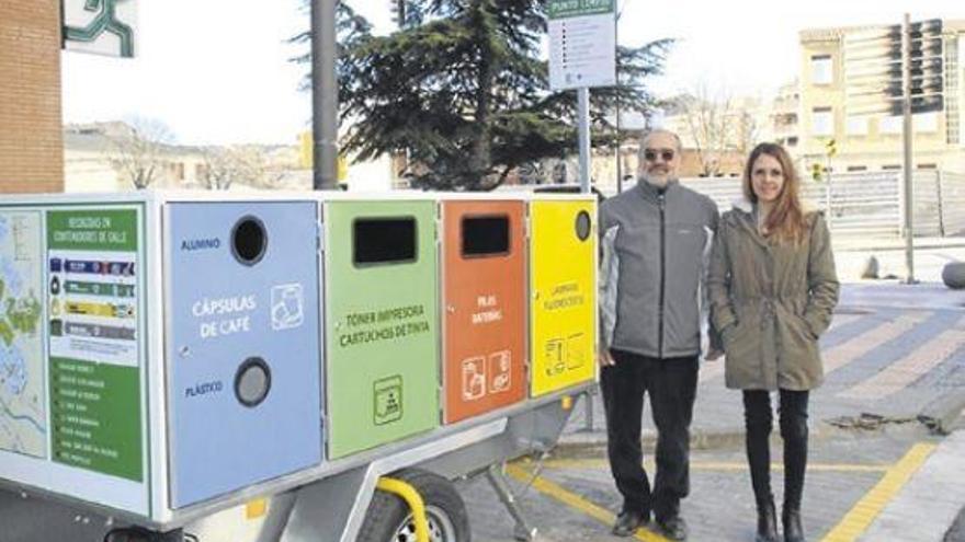 Un punto limpio móvil facilitará el reciclaje de residuos en Barbastro