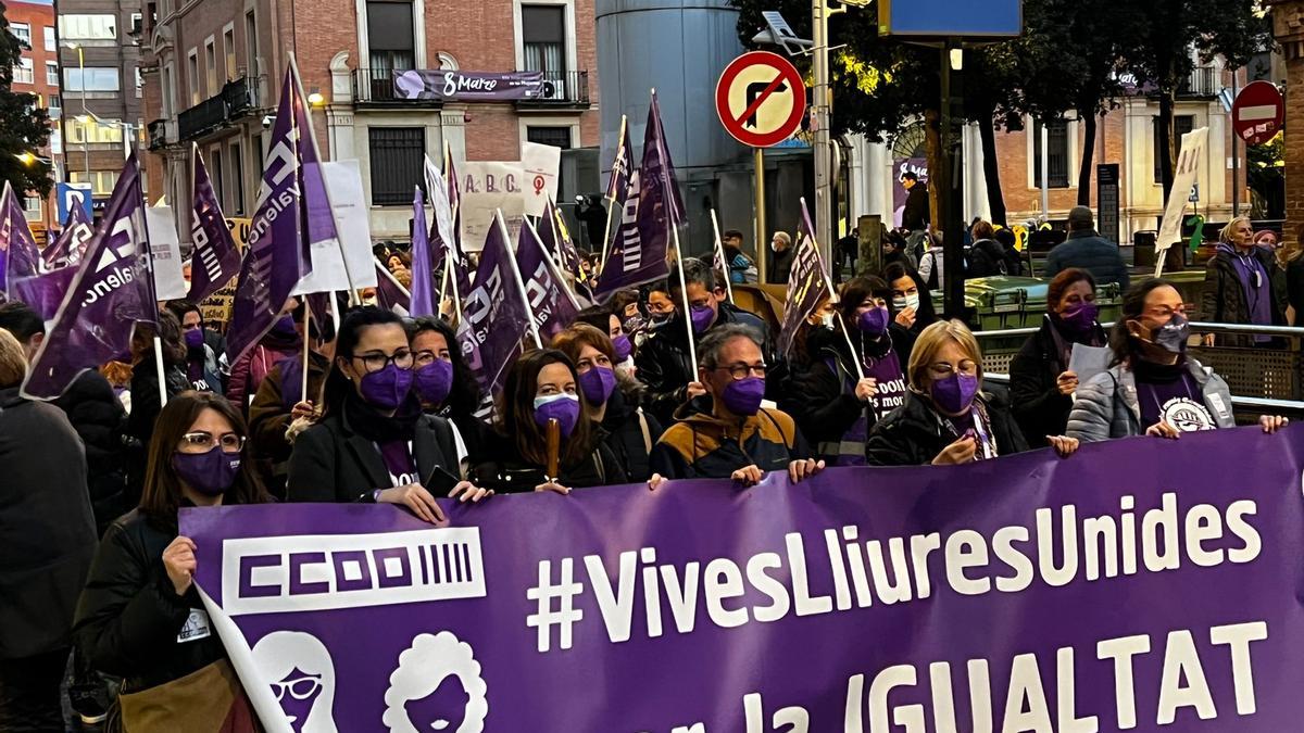 Manifestación en Castelló