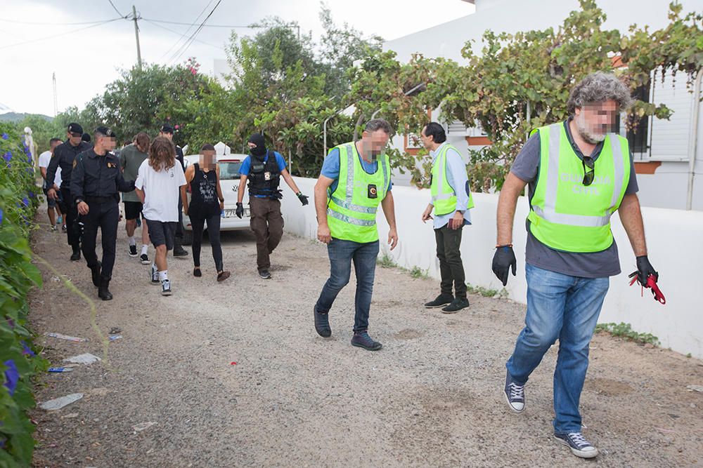 Operación antidroga en ses Païsses