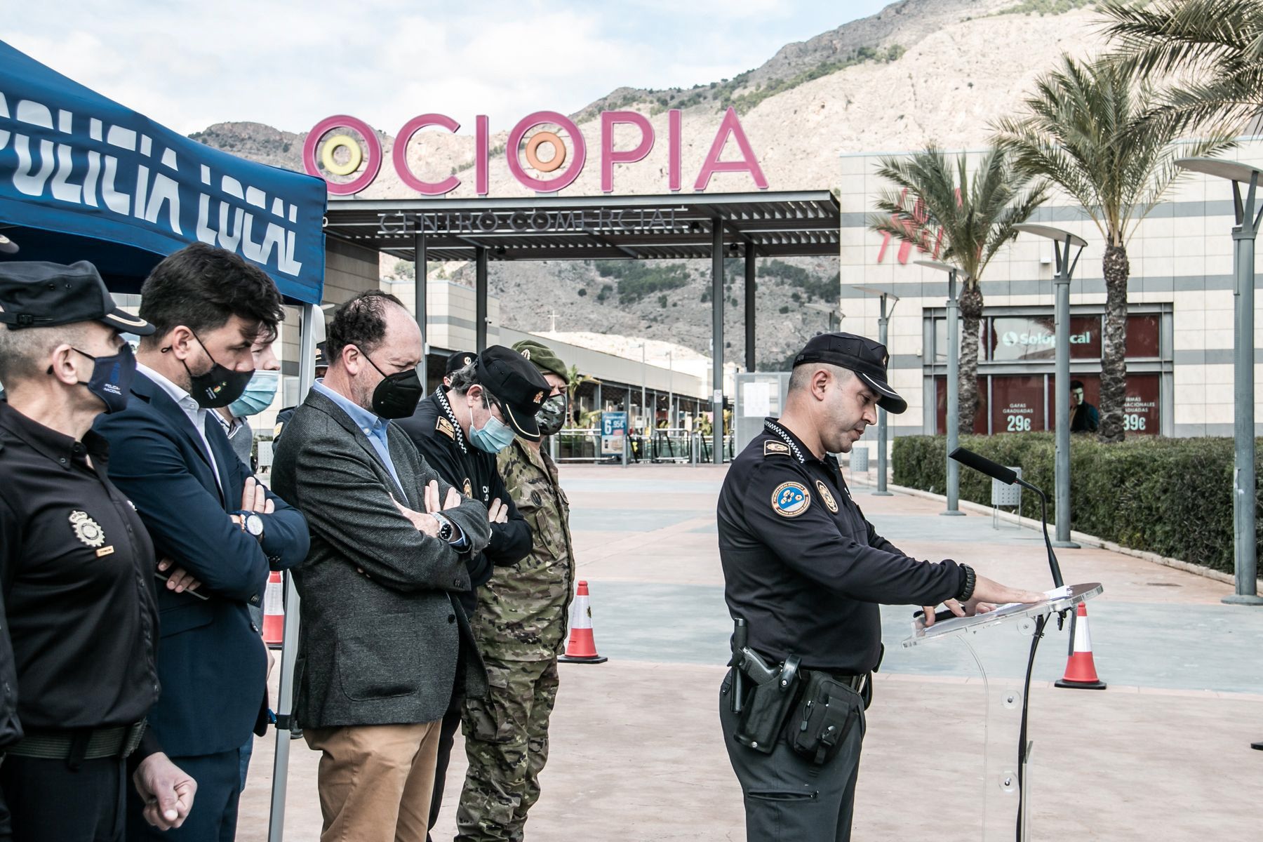 Presentación Unidad de Drones de la Policia Local de Orihuela
