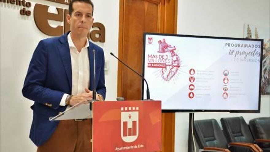 El alcalde ha presentado los 18 proyectos.