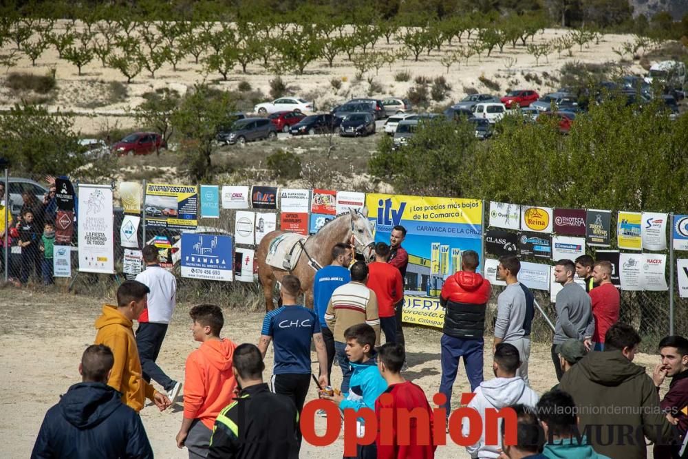 Carrera de entrenamiento de los Caballos del Vino