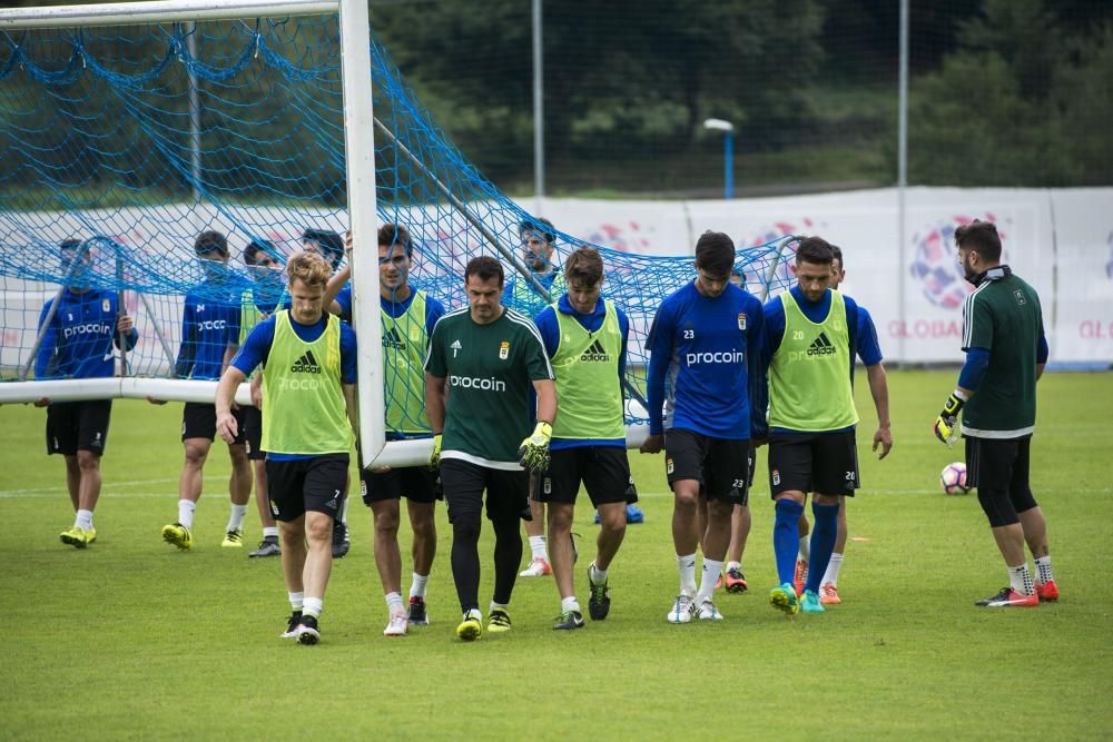 Entrenamiento del Real Oviedo