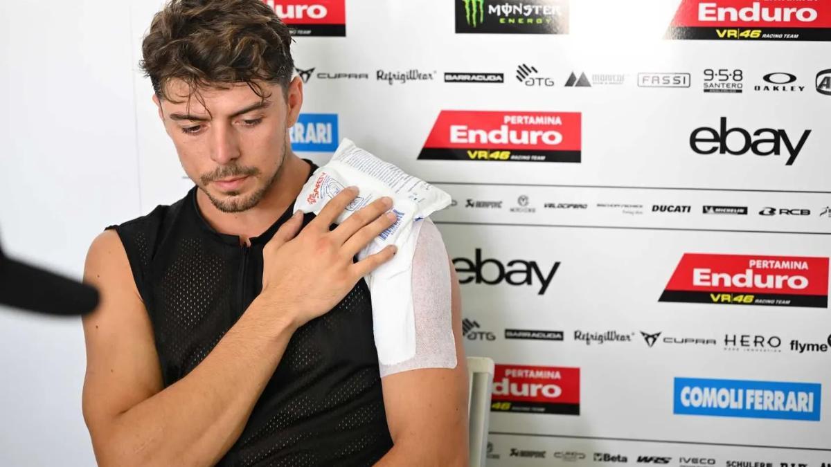 El italiano Di Giannantonio deberá pasar por quirófano tras el GP de Tailandia