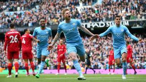 De Bruyne abrió la lata en el gran partido de la Premier League