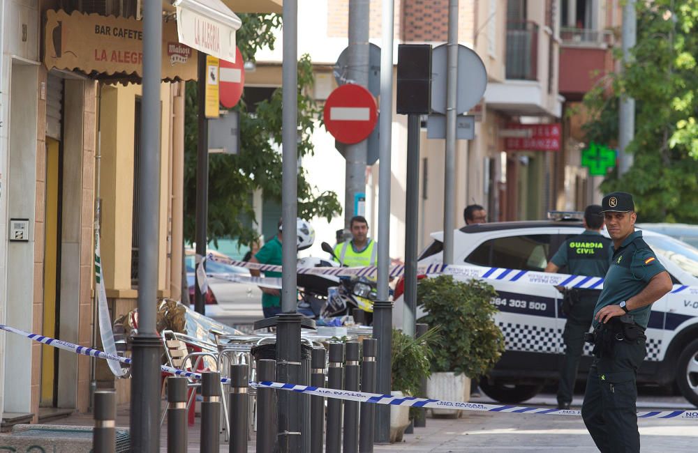 Degüellan a un hombre en Benicàssim