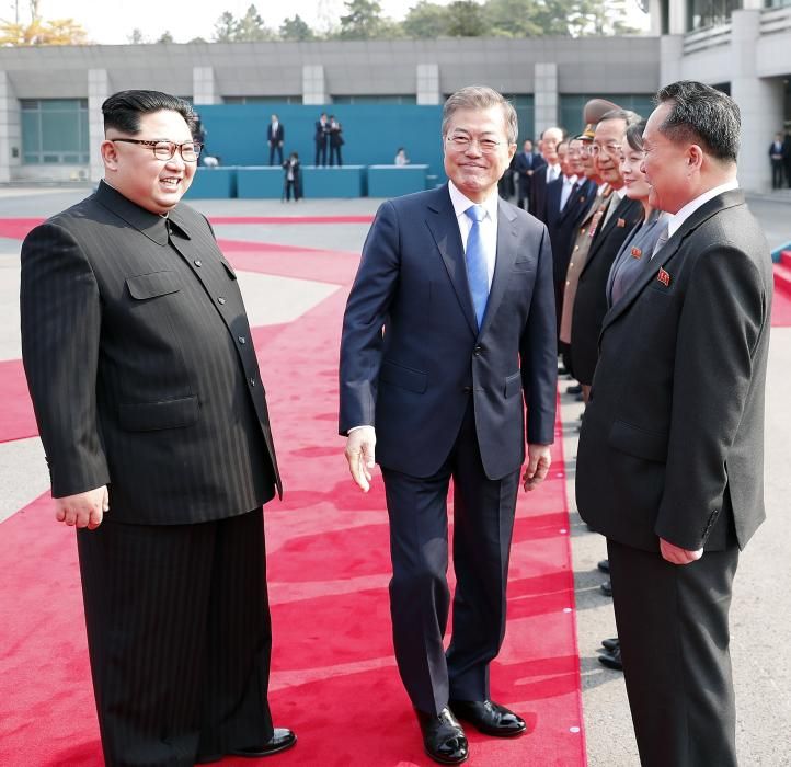 Encuentro entre Kim Jong-un y Moon Jae-in