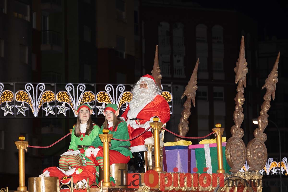 Cabalgata de Papa Noel en Caravaca