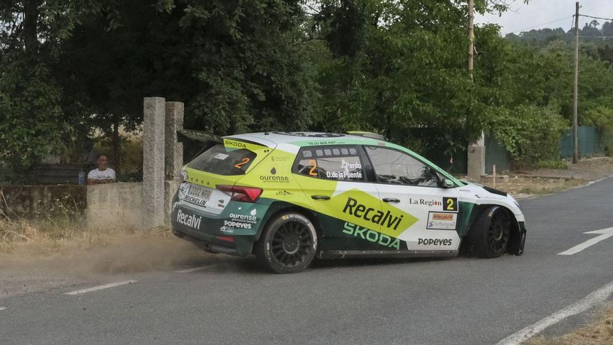 El Skoda Fabia RS del piloto alaricano Javier Pardo y David de la Puente | Roi Cruz