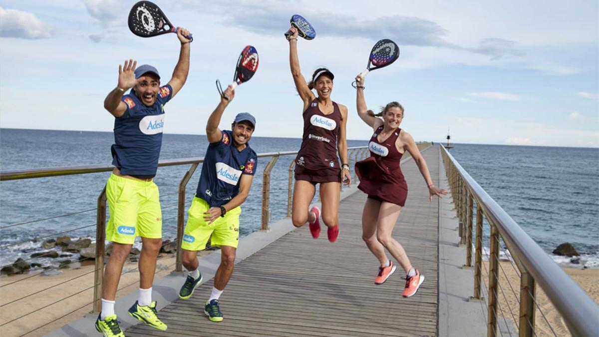 El World Padel Tour vivió una divertida previa en el Pont del Petroli