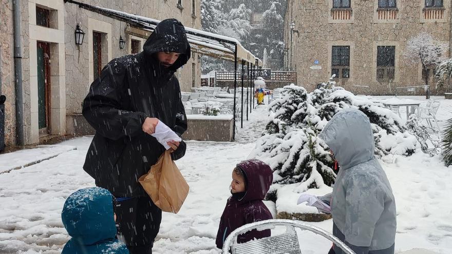 Eingeschneit im Kloster Lluc auf Mallorca: &quot;Die Atmosphäre war magisch&quot;