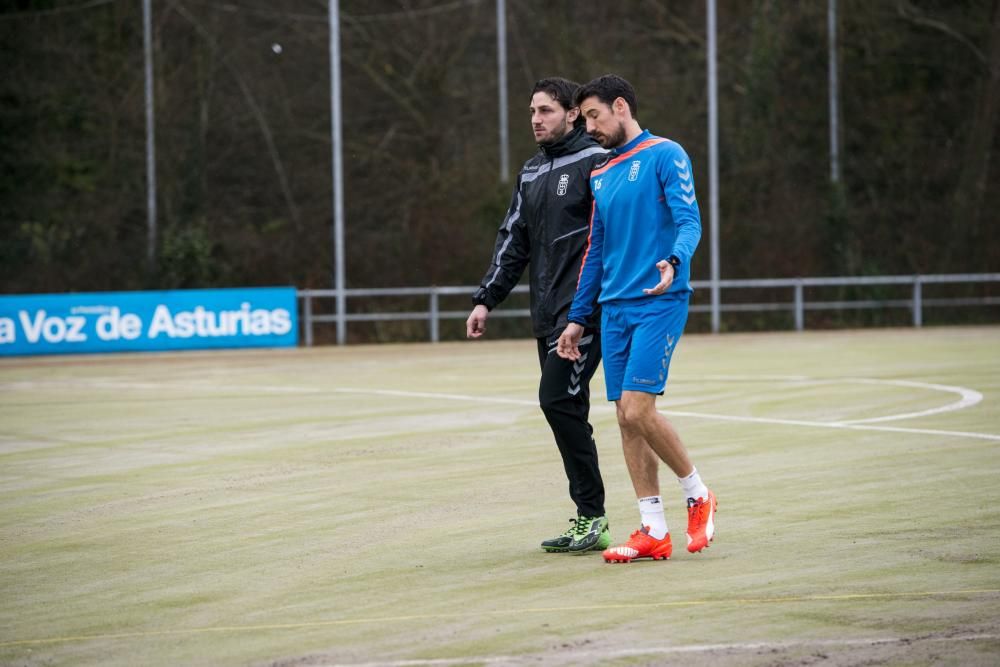 Entrenamiento del Real Oviedo