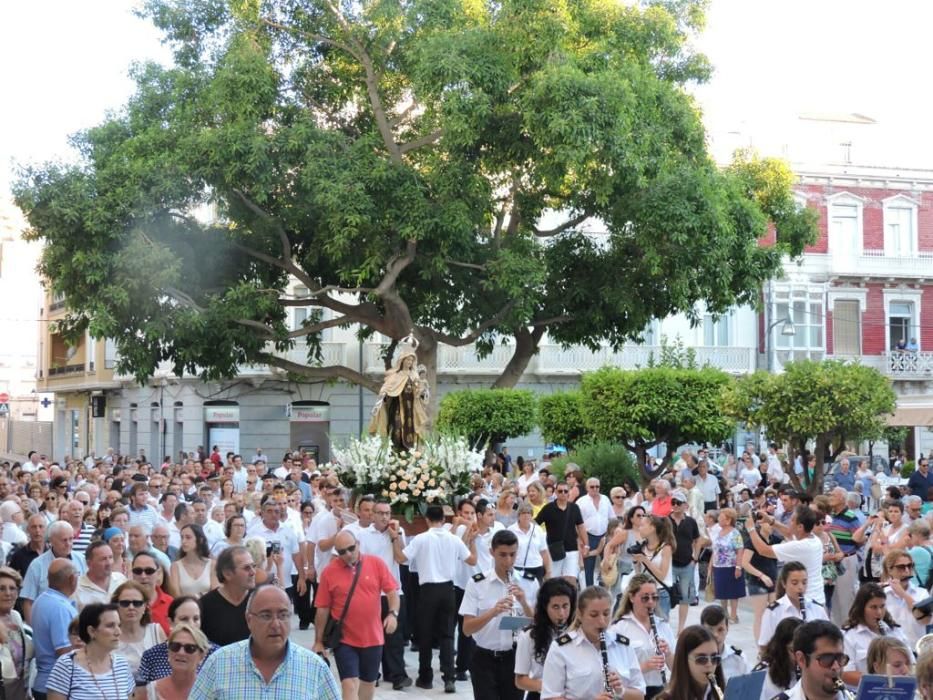 En Águilas, devoción sin limites a la Virgen del Carmen