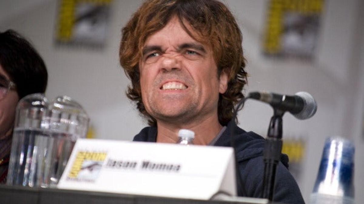 Peter Dinklage enfadado