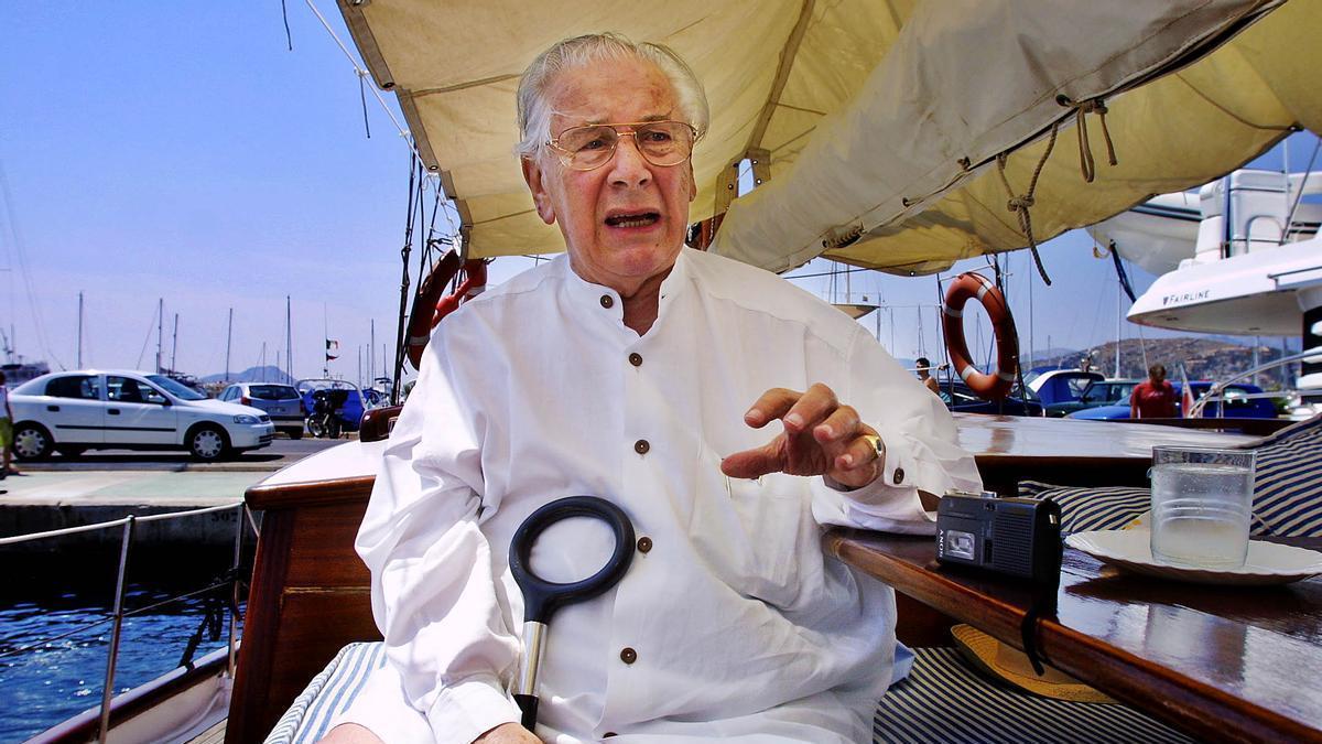 Las imágenes de Peter Ustinov en Mallorca