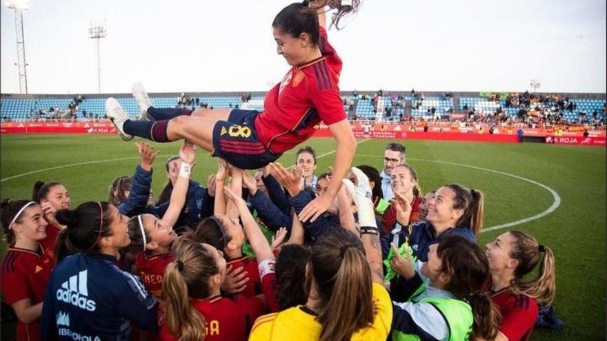 La sesrovirenca Jana Fernández debuta amb la selecció estatal a Eivissa