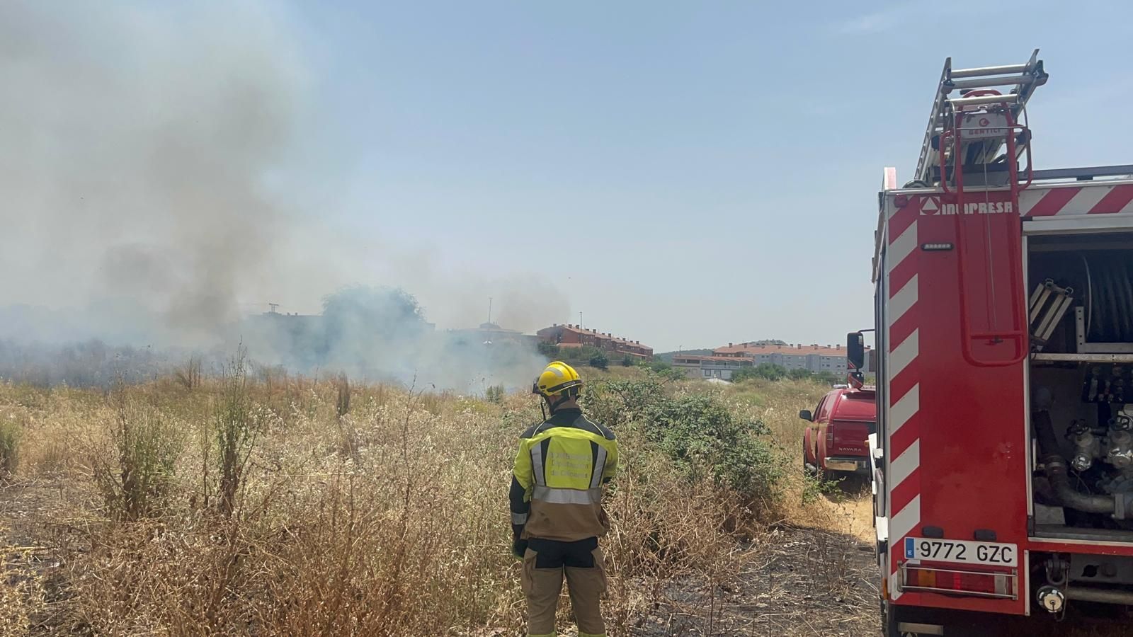 El Incendio en el Cerro de los Pinos, en imágenes