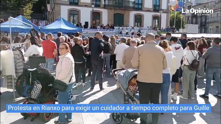 Un cuidador para Guille: la promesa sin cumplir que le impide ir al instituto