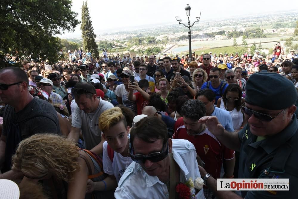 Romería de la Virgen de la Fuensanta: Llegada al S