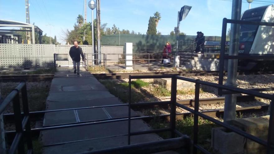 Estación de metro de Paiporta.