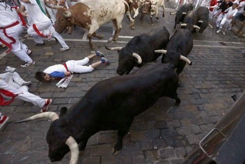 Los toros de Victoriano del Río ha protagonizado la carrera más rápida.