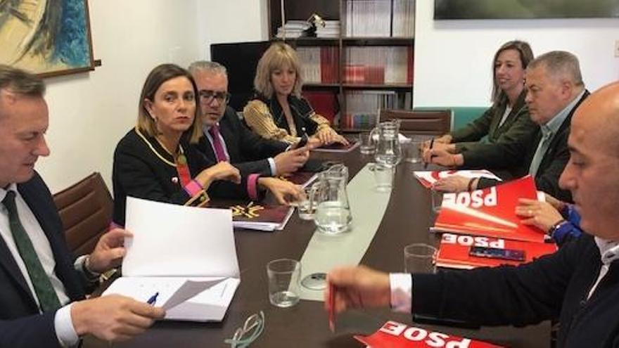 Reunión del PRC y el PSOE.