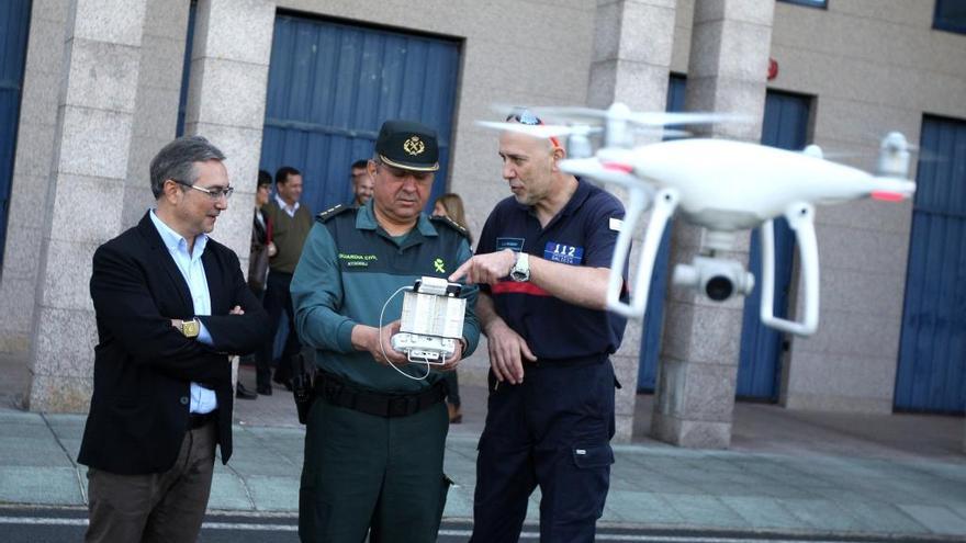 La Axega facilita su unidad de drones a la Benemérita para la búsqueda de desaparecidos en Galicia