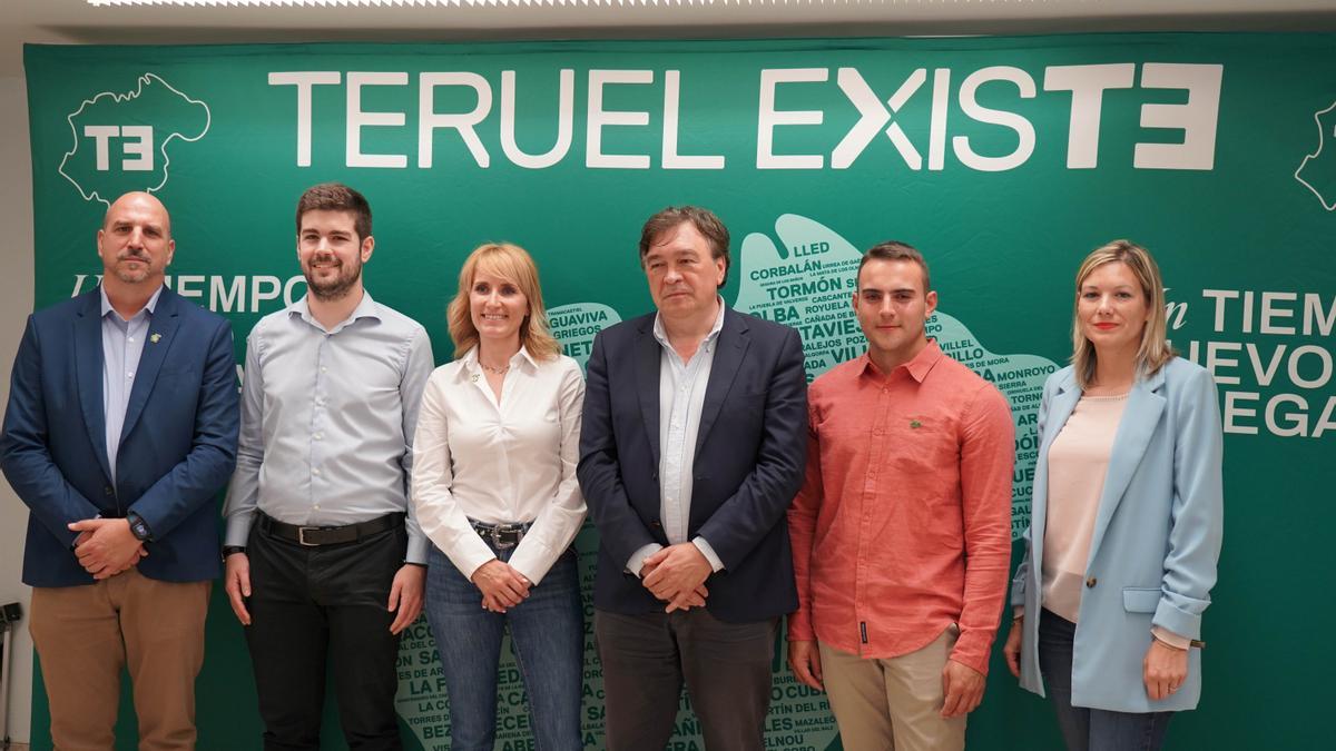 Teruel Existe ha confirmado este martes los miembros de sus listas para las elecciones generales.