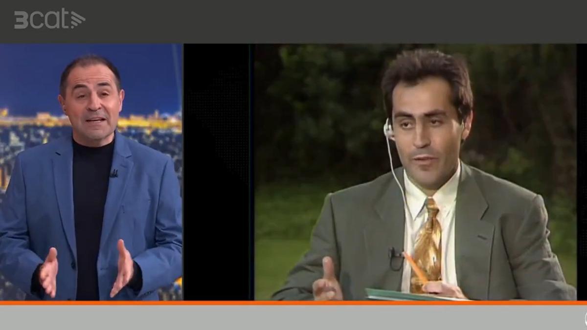 Quique López Vilalta, en su despedida de TV3