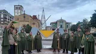 Las "siceratoras" toman el mando en Nava: Ana Emilia Ordóñez, nueva presidenta de la Cofradía de la Sidra al frente de un equipo de mujeres