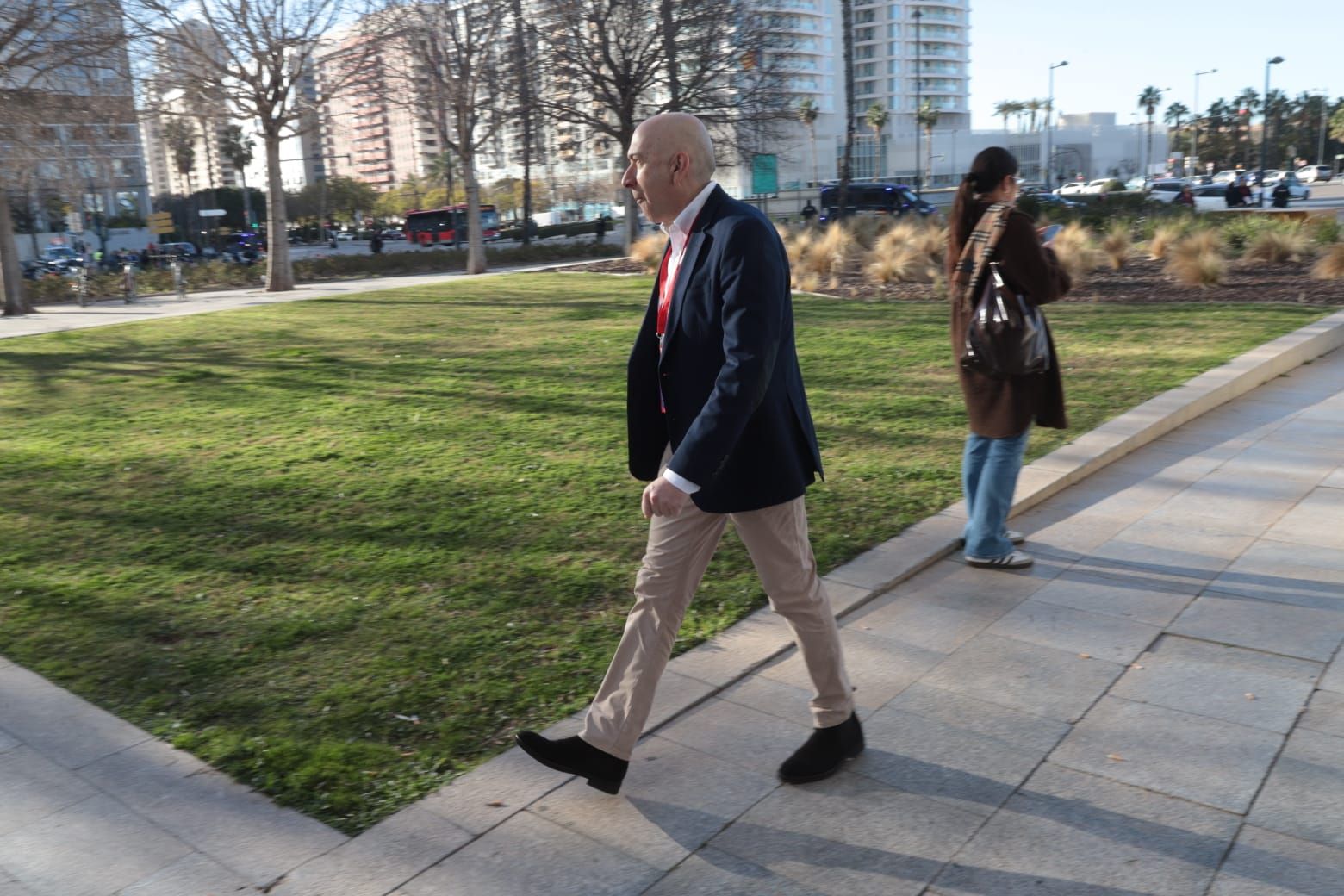 Empiezan a llegar los primeros asistentes al Congreso del PSPV-PSOE en Valencia