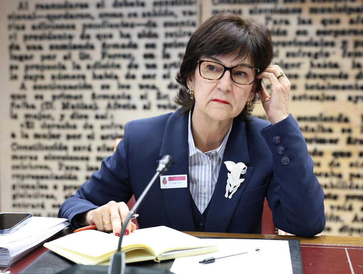 La presidenta de la Comisión Nacional de los Mercados y la Competencia (CNMC), Cani Fernández.